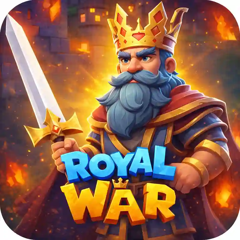 Royal War Casino Game Logo